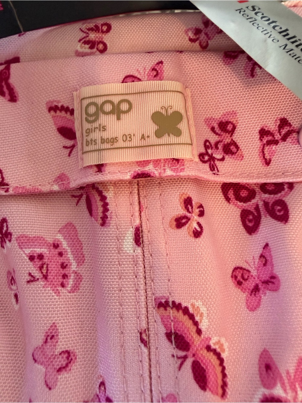 GAP Pink Butterfly Lunch Pack & Super Backpack Set - Picture 5 of 7